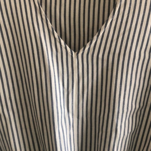 Madewell white and blue striped shirt - Picture 2 of 8